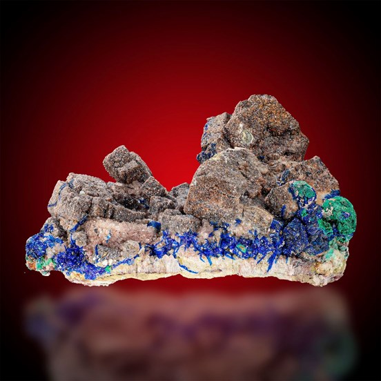 Linarite-Blanchard Mine | Bingham | Socorro Co. | New Mexico  | USA